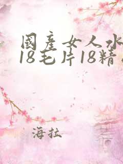 国产女人水真多18毛片18精品