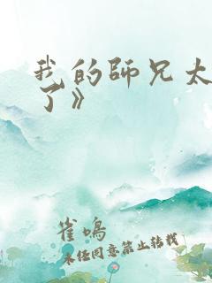 我的师兄太稳健了》