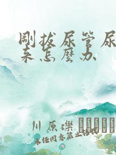 刚拔尿管尿不出来怎么办