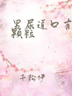 男尿道口有白色颗粒