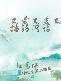 又黄又爽又无遮挡的网站