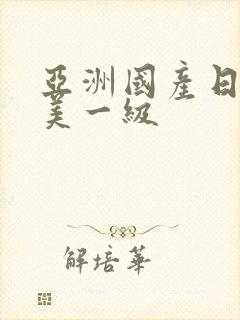 亚洲国产日韩欧美一级