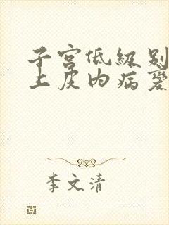 子宫低级别鳞状上皮内病变是什么意思