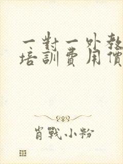 一对一外教英语培训费用价格是多少