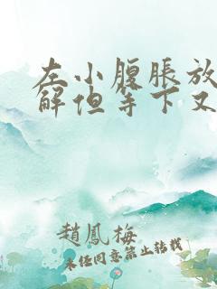 左小腹胀放屁缓解但等下又胀气