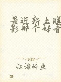 最近新上映的电影哪个好看