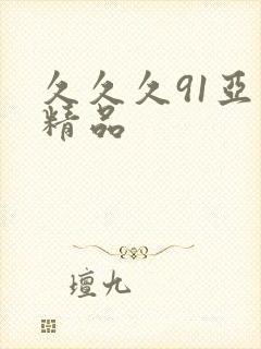 久久久91亚洲精品