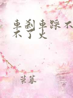 车刹车踩不动打不了火