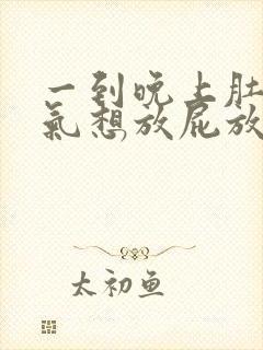 一到晚上肚子胀气想放屁放不出来