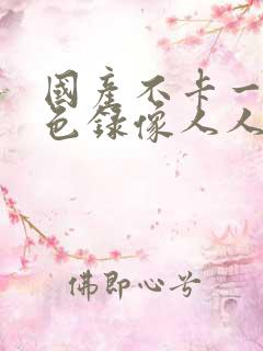 国产不卡一级黄色录像人人在线