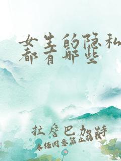 女生的隐私部位都有哪些