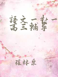 语文一对一在线高三辅导