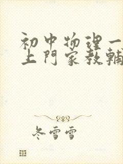 初中物理一对一上门家教辅导