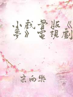 小戏骨版《红楼梦》电视剧