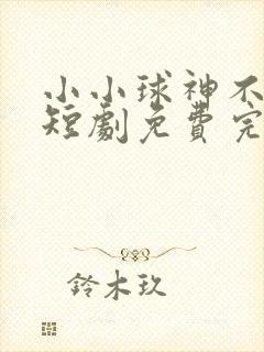 小小球神不好惹短剧免费完整版