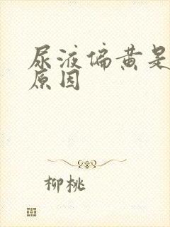 尿液偏黄是什么原因