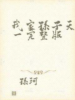 我家孙子天下第一完整版