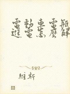 电动车电瓶充不进电怎么解决