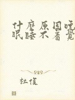 什么原因晚上失眠睡不着觉