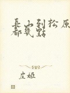 长山到松原客车都几点
