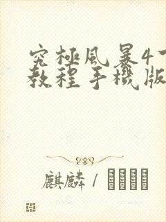 究极风暴4下载教程手机版