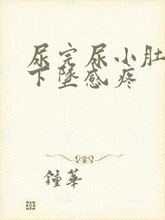 尿完尿小肚子有下坠感疼