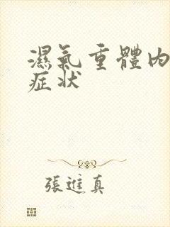 湿气重体内什么症状