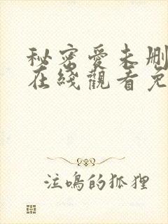 秘密爱未删减版在线观看免费播放下