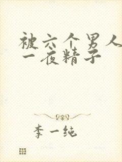 被六个男人灌了一夜精子