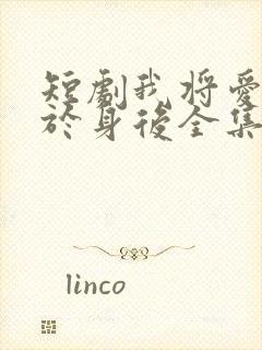 短剧我将爱意藏于身后全集