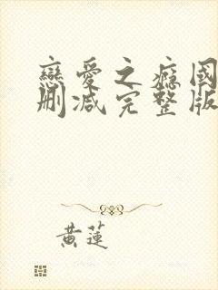 恋爱之瘾国语未删减完整版