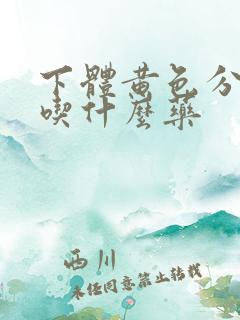 下体黄色分泌物吃什么药