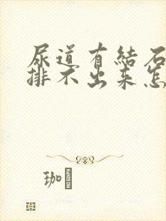 尿道有结石尿也排不出来怎么办