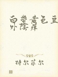 白带黄色豆腐渣外阴痒