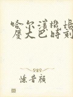 哈尔滨机场到大庆大巴时刻表2022