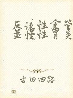 反流性食管炎合并慢性胃炎