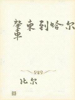 肇东到哈尔滨客车