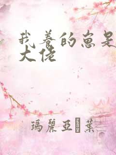 我养的崽是反派大佬