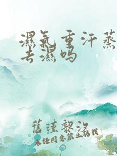 湿气重汗蒸可以去湿吗