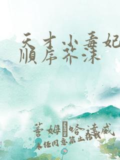 天才小毒妃三部顺序芥沫