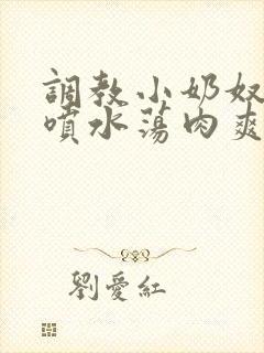 调教小奶奴高h喷水荡肉爽文