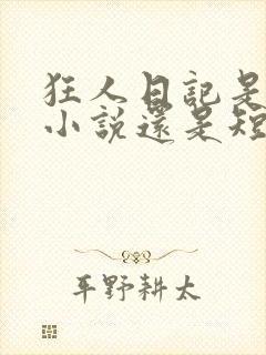 狂人日记是中篇小说还是短篇小说