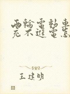 两轮电动车亏电充不进电怎么办