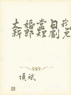 大婚当日我换了新郎短剧免费观看