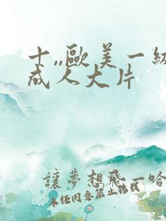 十,,欧美一级成人大片