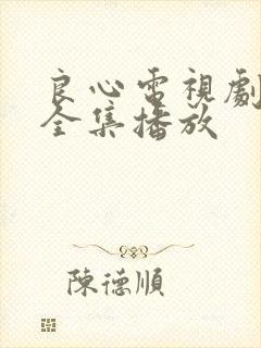 良心电视剧免费全集播放