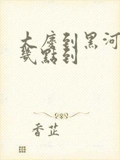 大庆到黑河客车几点到