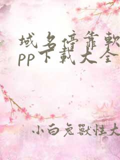 域名停靠软件app下载大全