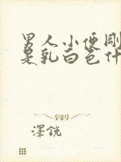 男人小便刚开始是乳白色什么原因