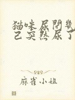 猫咪尿闭几天自己突然尿了